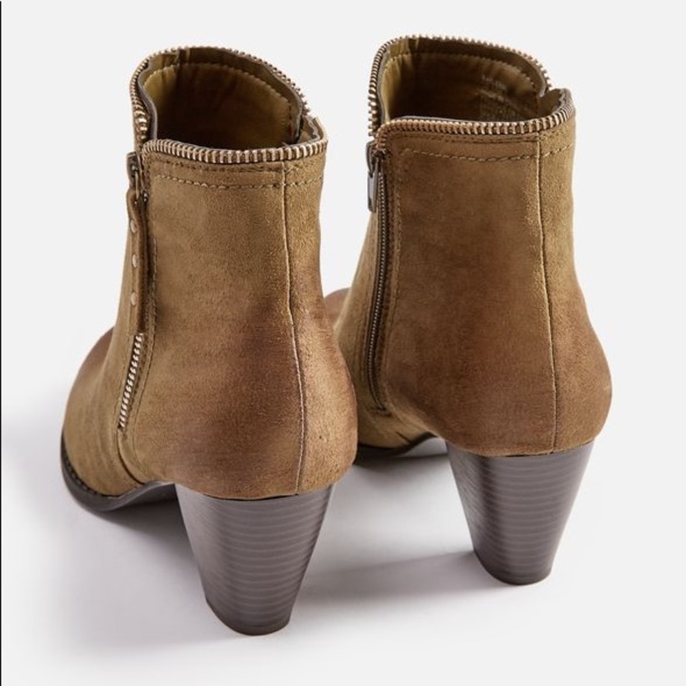 Slide Zip Ankle Bootie - Picture 2 of 6